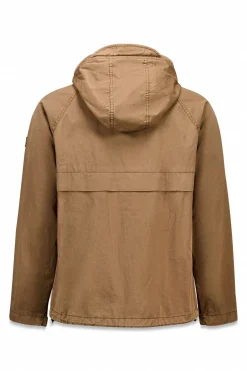 OOTO Parka corta algodón Marr&oacute;n Discount