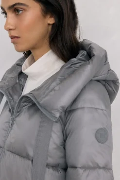 Pedro del Hierro Parka corta capucha Gris Discount