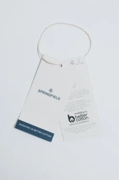 Springfield Parka corta cuello pana amarillo Best