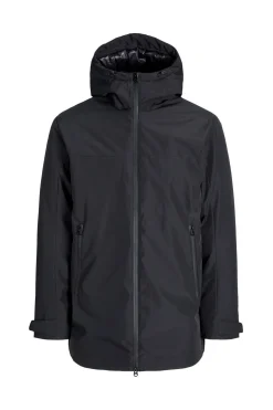 Jack & Jones Parka corto acolchado negro Clearance