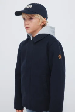 Springfield Kids Parka de paño niño azul Clearance