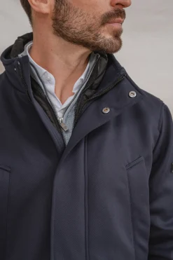Celopman Parka Doble azul