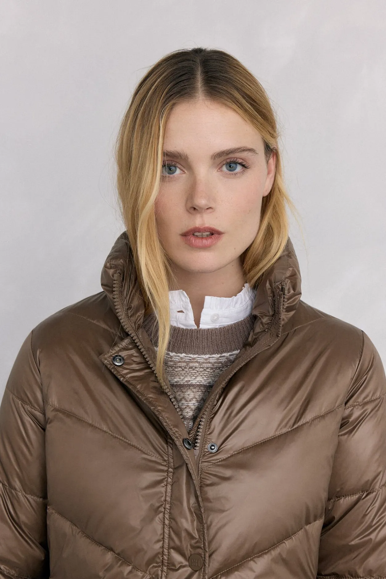 Pedro del Hierro Parka larga cinturón Verde Best