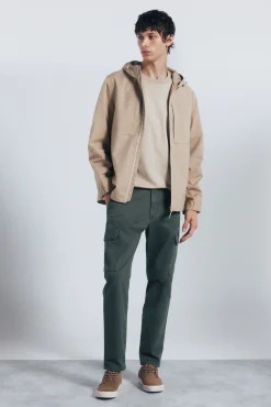 Springfield Parka técnica beige