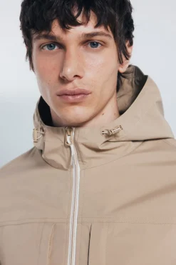 Springfield Parka técnica beige