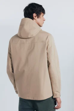 Springfield Parka técnica beige
