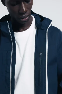 Springfield Parka técnica azul Outlet