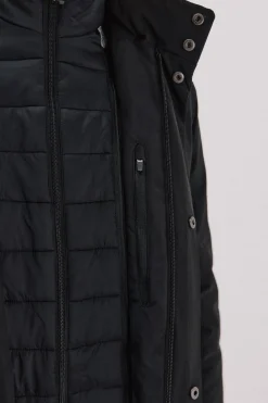 Cortefiel Parka técnica vistas desmontables Negro Online