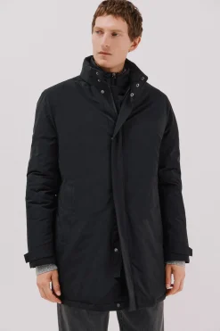 Cortefiel Parka técnica vistas desmontables Negro Online