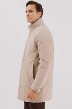 Cortefiel Parka técnica vistas desmontables Beige Outlet