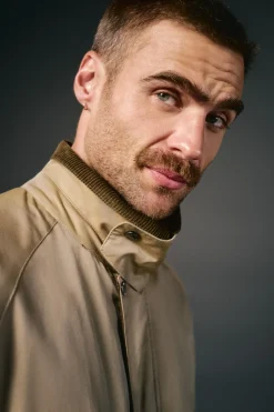 OOTO Parka tejido efecto encerado Beige Online