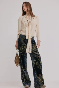 Hoss Intropia Patty. Pantalón Azul marino New