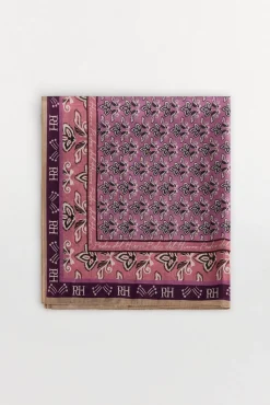 Pedro del Hierro Pañuelo bandana con estampado floral Morado Online