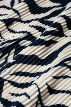 Vilanova Pañuelo Plisado Estampado Beige Discount