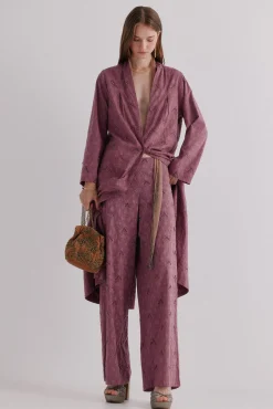 Hoss Intropia Paulina. Pantalones jaquard Rosa New