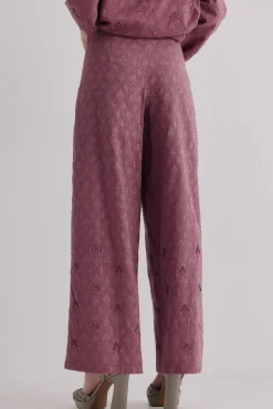 Hoss Intropia Paulina. Pantalones jaquard Rosa New