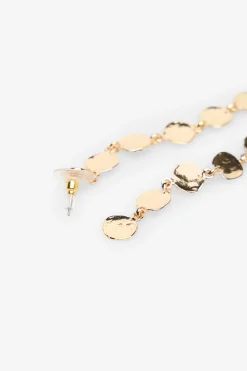 Cortefiel Pendientes brillantes Dorado Clearance