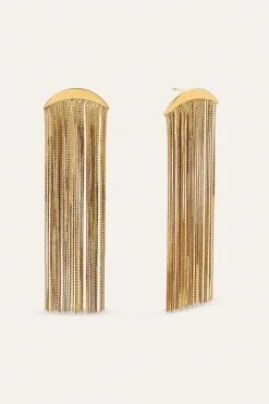 Singularu Pendientes Cleopatra Acero Baño Oro amarillo Best