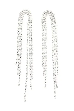 Vero Moda Pendientes largos Gris New