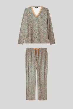 Gisela Pijama animal print blanco Sale