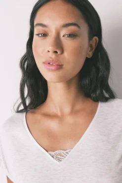 Women'secret Pijama Capri viscosa soft touch gris Sale