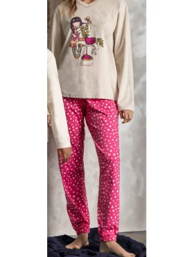 Admas Pijama carousel para Mujer SANTORO GORJUSS beige Best
