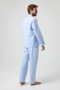 Kiff-Kiff Pijama Kiff Kiff 100% Algodón Cuadros azul Discount