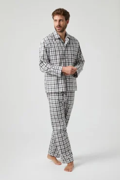 Kiff-Kiff Pijama Kiff Kiff Tipo Viyela Cuadros estampado Discount