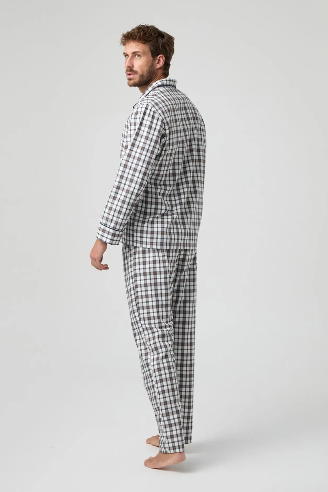 Kiff-Kiff Pijama Kiff Kiff Tipo Viyela Cuadros estampado Discount