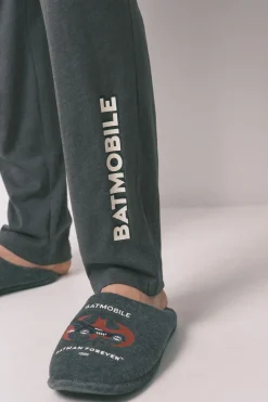 Women'secret Pijama largo algodón Batman gris