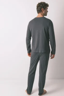 Women'secret Pijama largo algodón Batman gris