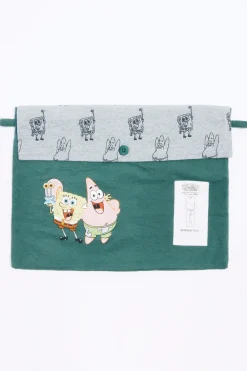 Springfield Pijama largo Bob Esponja verde Hot