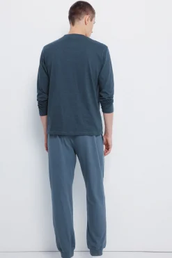 Springfield Pijama largo Cookie Monster azul