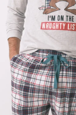 Women'secret Pijama largo hombre 100% algodón 