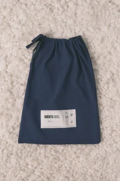 Women'secret Pijama largo hombre 100% algodón cuadros azul