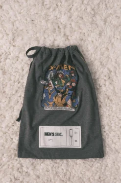 Women'secret Pijama largo hombre 100% algodón X Men gris Outlet