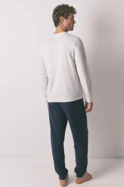 Women'secret Pijama largo hombre polar 