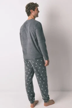 Women'secret Pijama largo hombre polar 