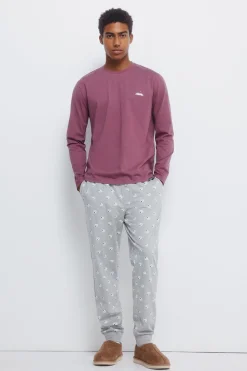 Springfield Pijama largo oso azul Outlet