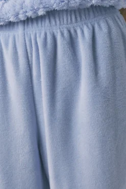 Women'secret Pijama largo polar SmileyWorld® cuello alto azul Clearance