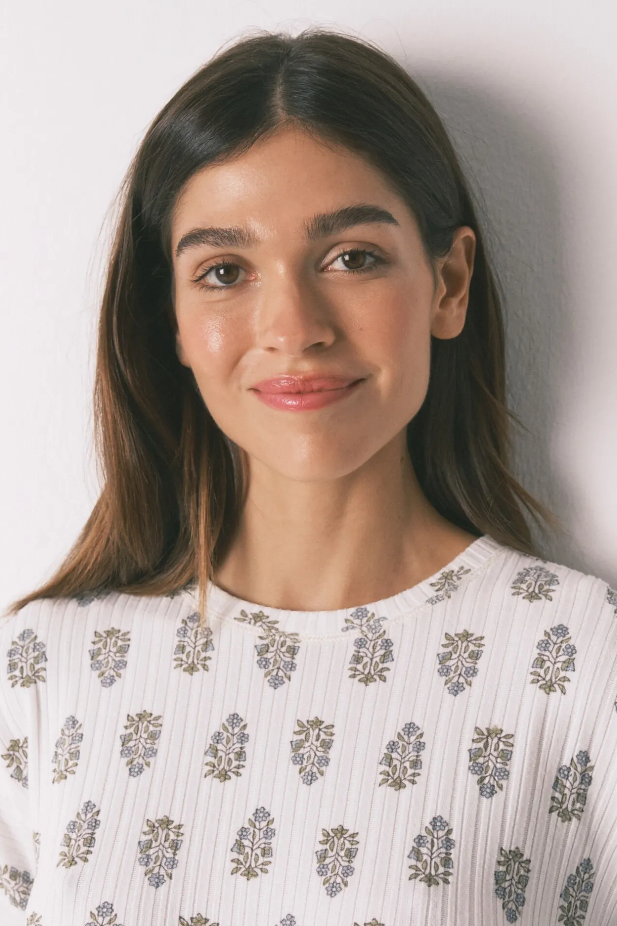 Women'secret Pijama largo super soft flores blanco Discount