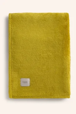 Calma House Plaid de pelito suave Pooh verde