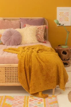 Calma House Plaid mostaza Tedy amarillo New