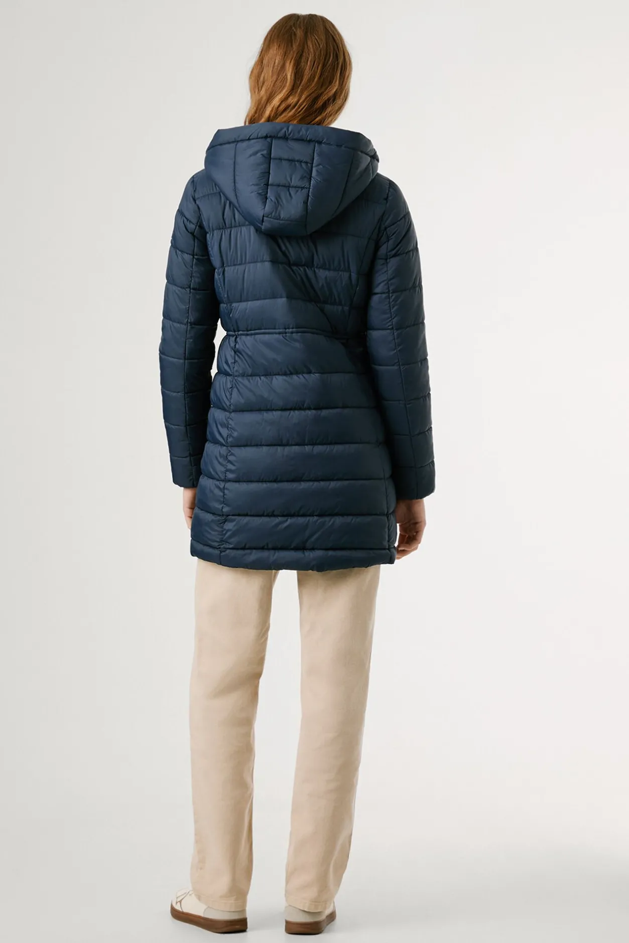 Pepe Jeans Plumífero Largo Acolchado azul Discount