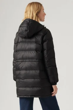 Levi's Plumífero largo Levis® Negro Clearance