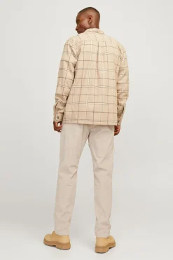 Jack & Jones Pnatalón jogger de pana gris Hot