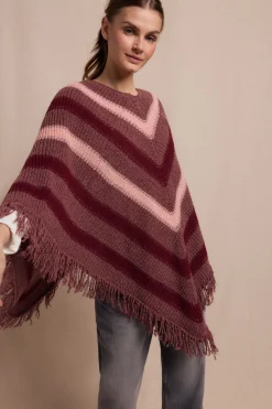 Slowlove Pocho rayas Granate