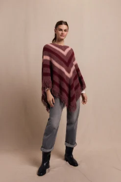 Slowlove Pocho rayas Granate