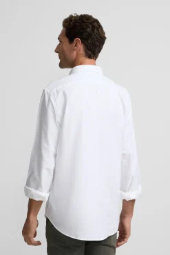 Silbon Polera sport oxford Blanco Sale