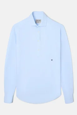 Silbon Polera sport oxford Azul Hot